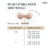 PUSH UP BRA WITH WINGS