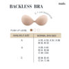BACKLESS BRA